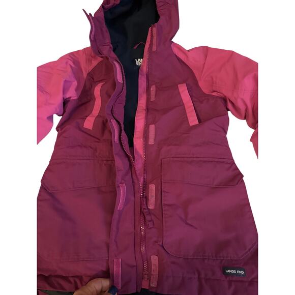 LANDS END COAT/JACKET size 6/7 SMALL - Picture 3 of 6